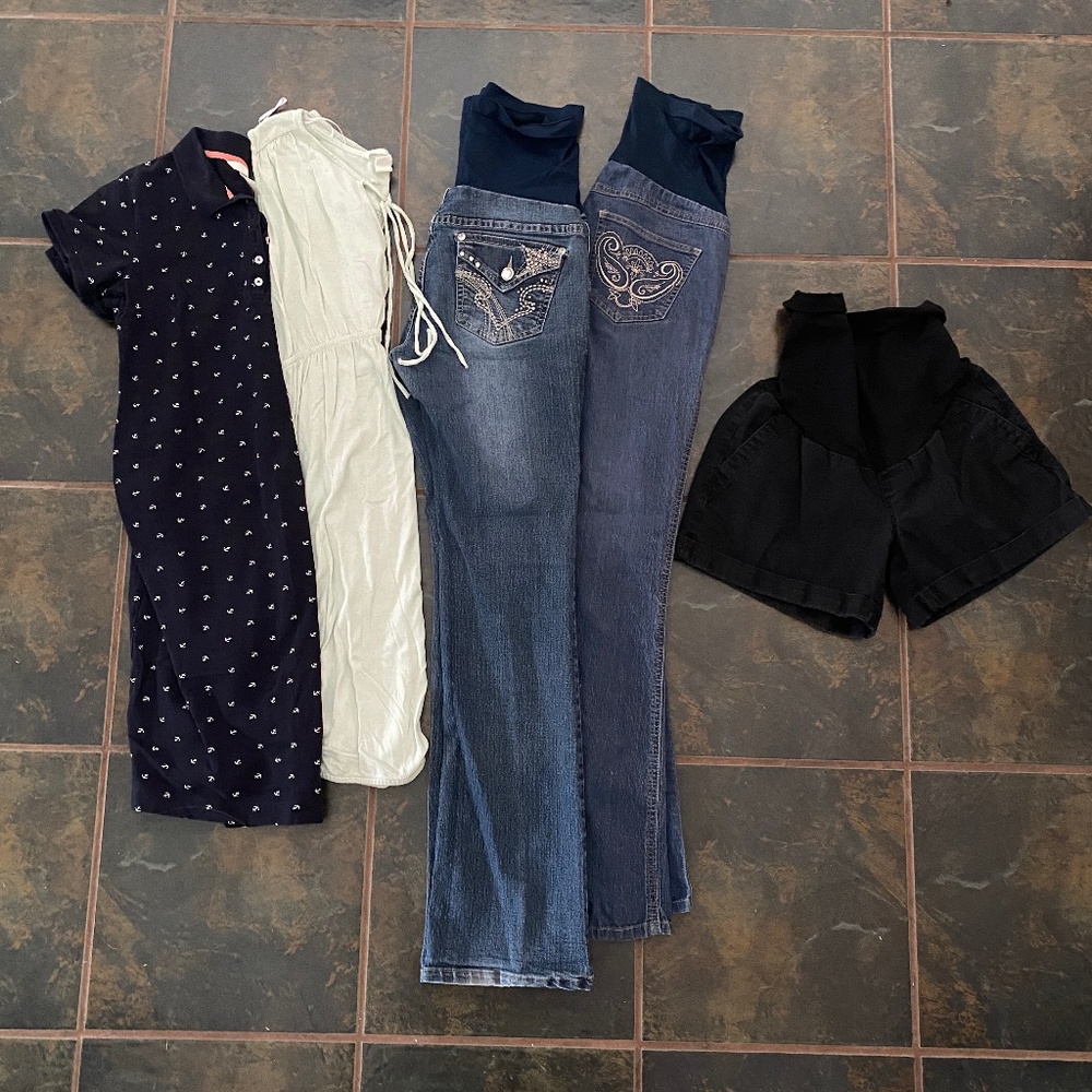 Maternity Clothes Bundle - Mostly Small - image 1
